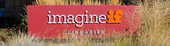 Photo of ImagineIF Library Sign